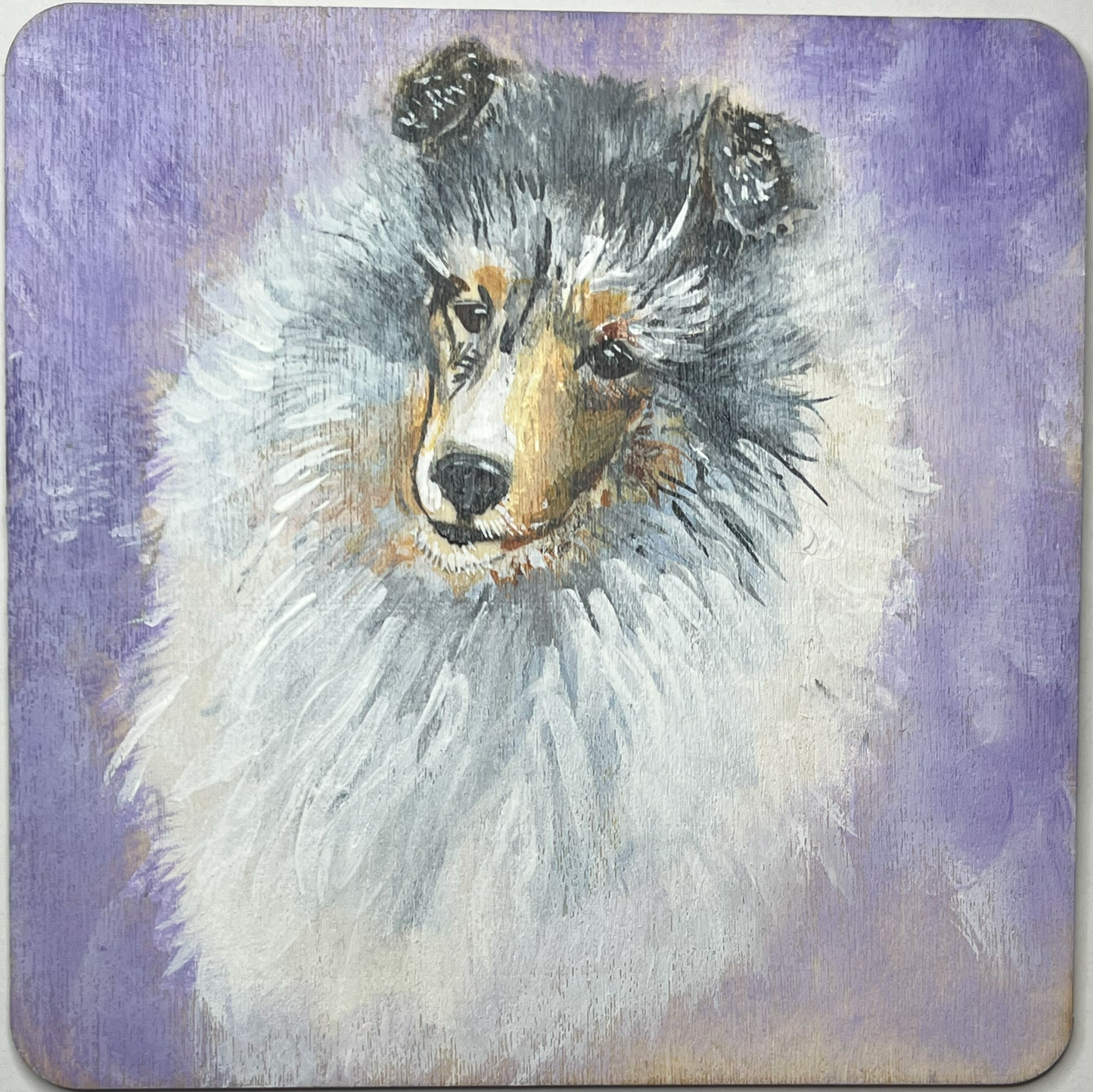Shetland Sheepdog Wood Panel