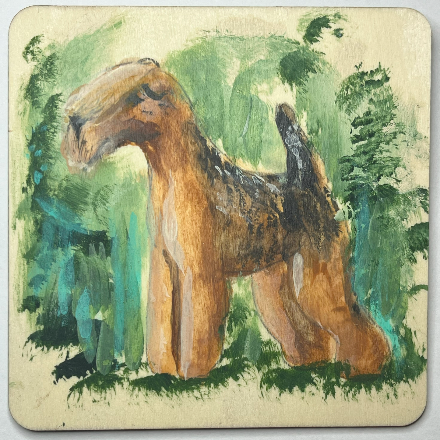Lakeland Terrier Wood Panel